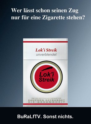 Loki Streik Plakat