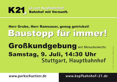 Demoaufruf