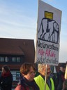 In Esslingen Berkheim vor der Stadtbücherei, 24.10.2014