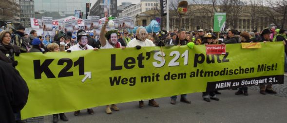 Großdemo „Let's Putz“ - Der Widerstand gegen S21 ist ungebrochen