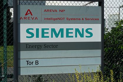 Siemens weiterhin mit Areva im Atomgeschäft 