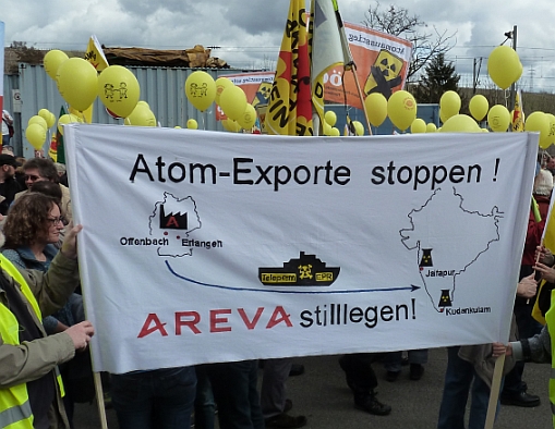Streiks und Seeblockade gegen AKW in Südindien