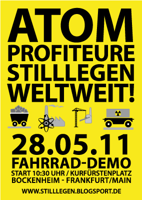 Fahrraddemo Ffm 28.5.11