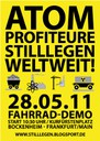 Fahrraddemo Ffm 28.5.11
