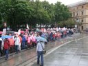 Siemens Softwerker protestieren in Wien