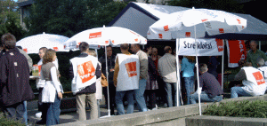 Warnstreik DeTeImmobilien