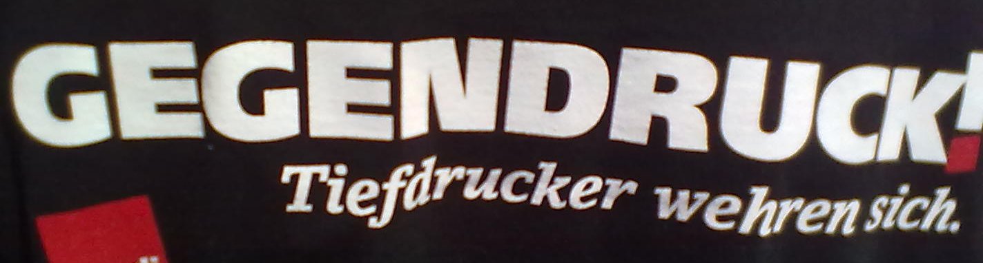 Gegendruck