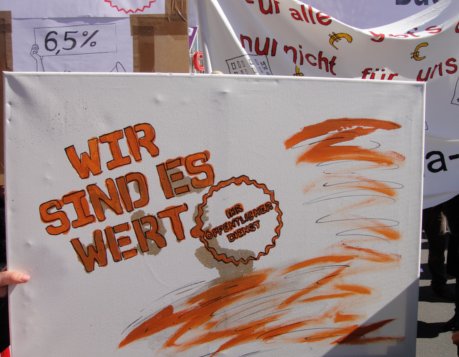 Streik: Der öffentliche Dienst ist es Wert