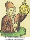 Idealbild Joh. Regiomontanus aus der Schedelschen Weltchronik