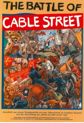 CableStreet Plakat in London