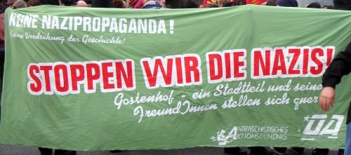 Plakat Nazi stoppn