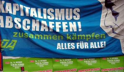 Plakat Kapitalismus abschaffen