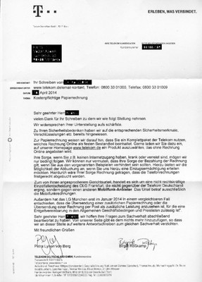 Sichere Telekom