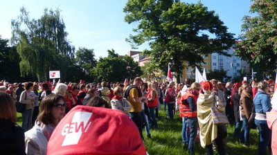Erzieherinnenstreik 10.5.2015 Maffeiplatz