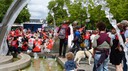 Erzieherinnen 2.6.2015 Fürther Freiheit Springbrunnen