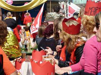 Erzieherinnenstreik 10.5.2015 Kornmarkt