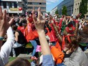 Erzieherinnenstreik 10.5.2015 Kornmarkt Arme