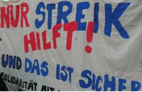 GdF Streik am FRAport: Nichts los ohne Streik 