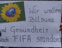 Solidarität mit Demo's in Brasilien