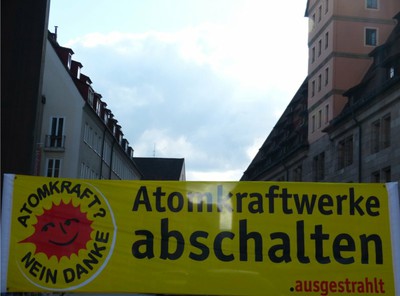 Anti Atom Plakat Mauthalle