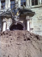Nürnberger Rathaus im Bannwald-Konflikt