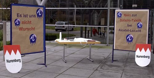 Die Plakaten der Aktion