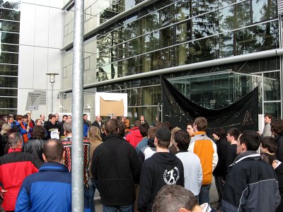 Demo draussen zur AR-Sitzung