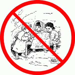 Lesen verboten
