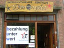 Plakat gegen buw am D.Q.