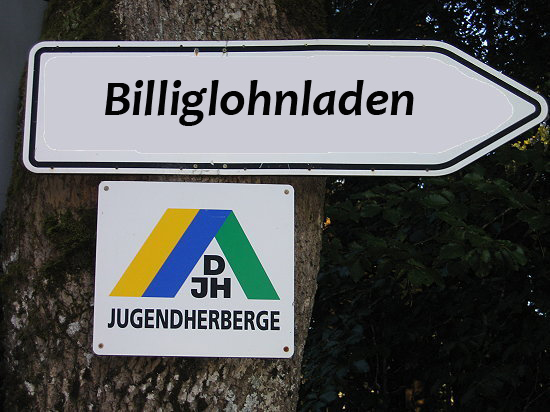 DJH-Billiglohnladen