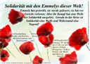 Solidarität mit Emmelys dieser Welt Solidarität mit Emmelys dieser Welt