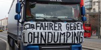 Fernfahrerproteste in Europa