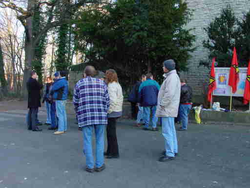 Demo zum Arbeitsgericht 10.12.2003
