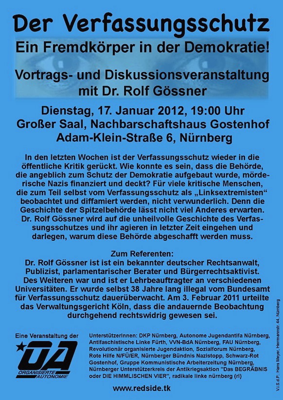 Der Verfassungsschutz: Ein Fremdkörper in der Demokratie