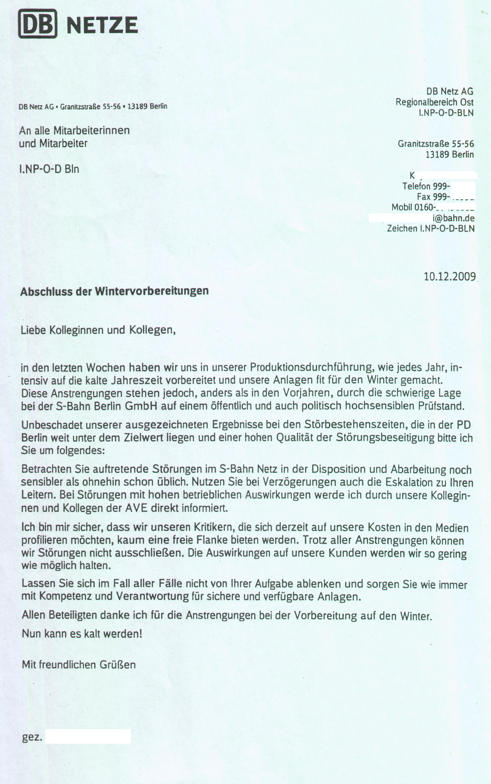Chaos auf ganzer Schiene