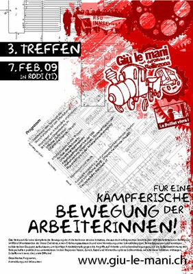 Aufruf zum 3. nationales Gewerkschaftstreffen in Rodi-Fiesso